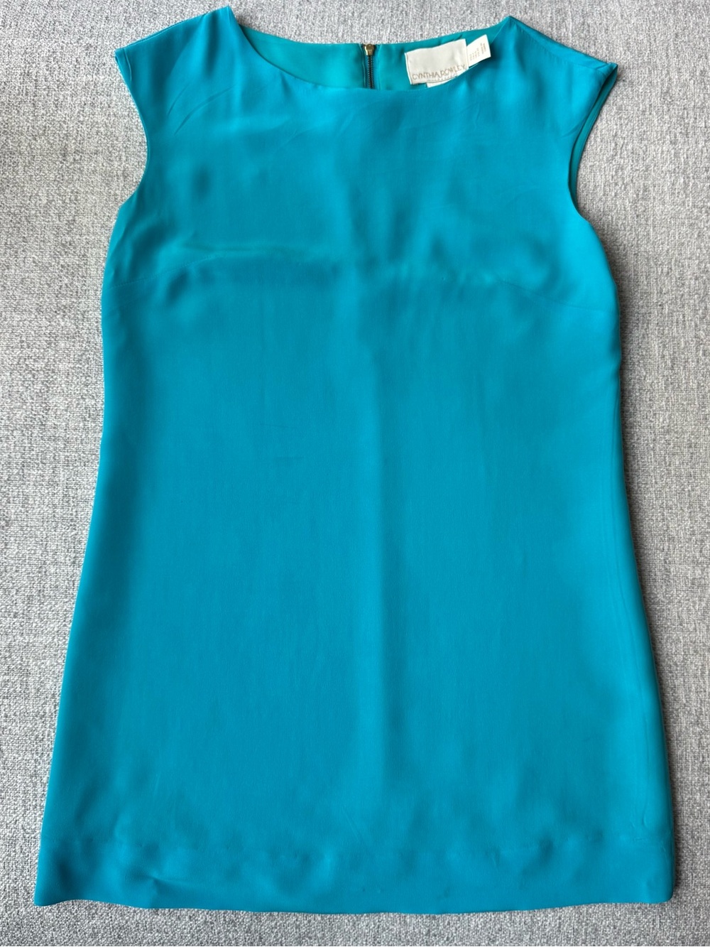 Cynthia Rowley 100% Silk Shift Mini Dress Size 2